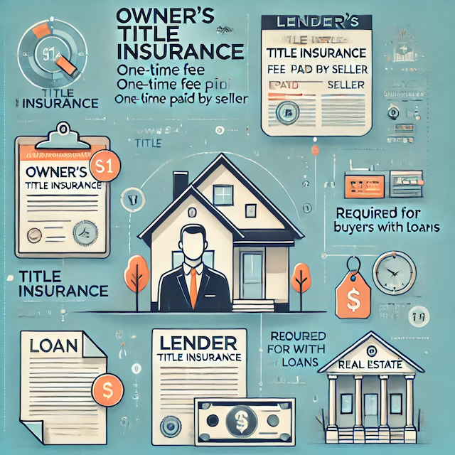 Title Insurance: What’s the difference between an owner’s title insurance policy and a lender’s title insurance policy?